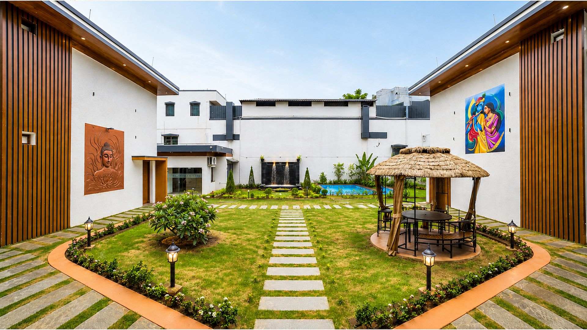 Temple Town Stay property exterior